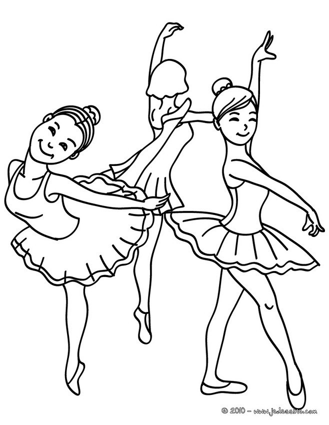 Coloriage Danseuse De Ballet Dessin Gratuit À Imprimer pour Coloriage Danseuse A Imprimer Gratuit