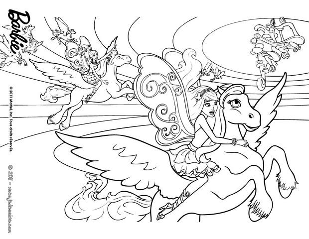 Coloriage De Barbie Avec Une Robe dedans Coloriage Barbie Fait Du Surf