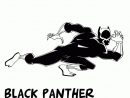 Coloriage De Black Panther, Un Des Héros Du Groupe serapportantà Coloriage Panthere
