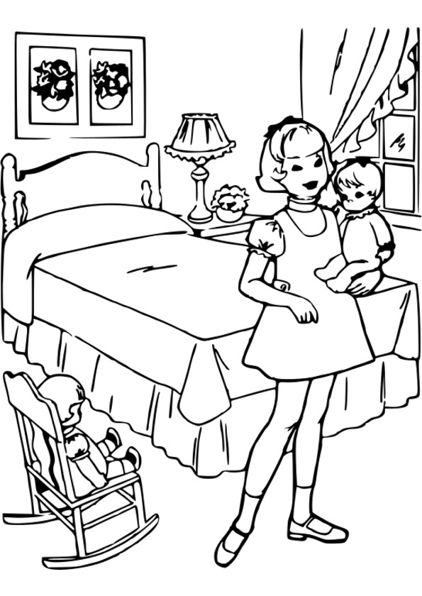 Coloriage De Fille Chinoise A Imprimer encequiconcerne Coloriage Gratuit En Ligne Pour Fille