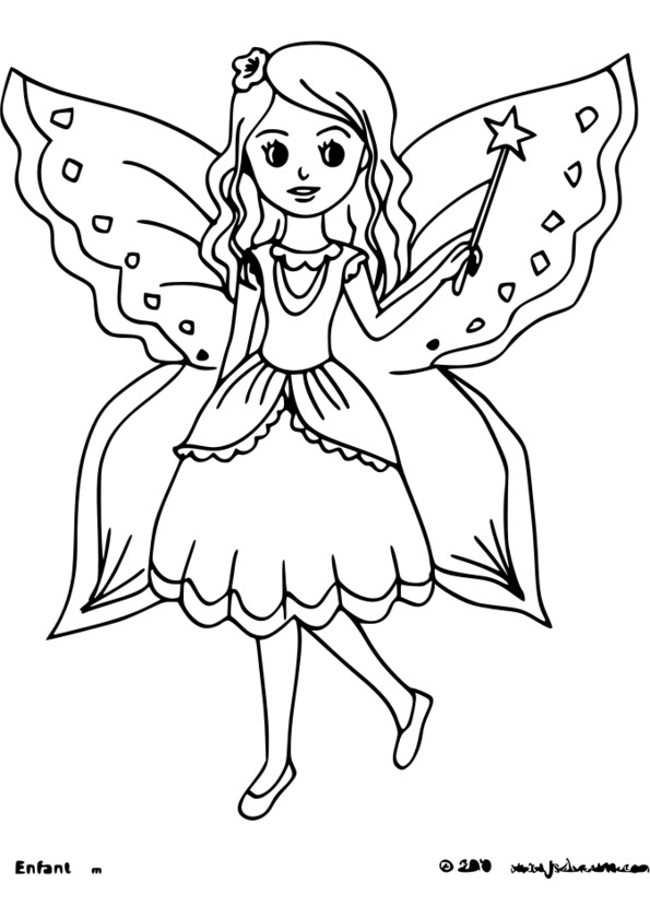 Coloriage De Fille Imprimer Gratuit tout Coloriage De Petite Fille À Imprimer