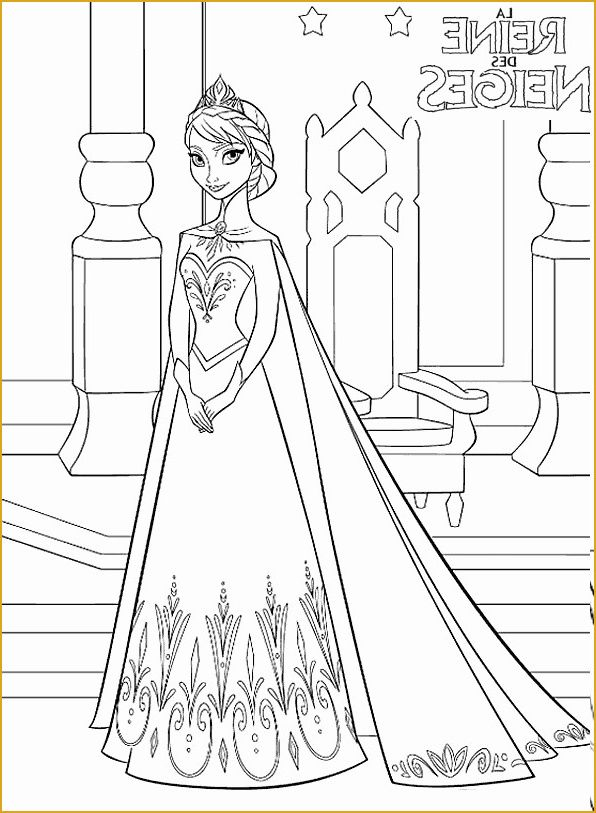 Coloriage De La Reine Des Neiges A Imprimer Gratuit Autre pour Jeux De Reine Des Neige Gratuit