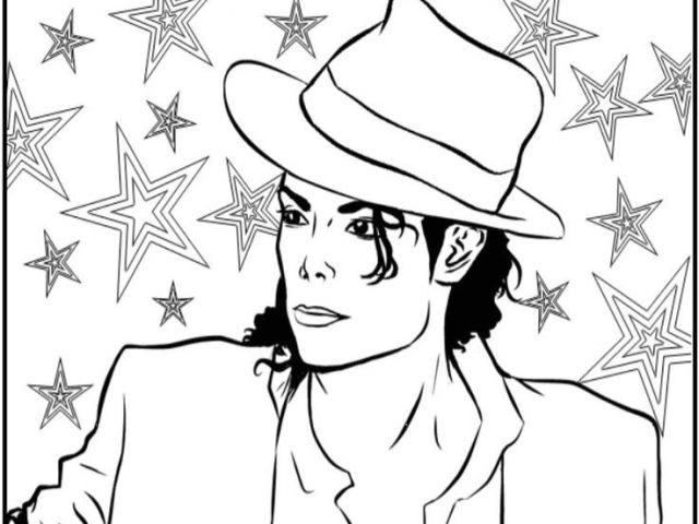 Coloriage De Michael Jackson 23 Best Michael Jackson pour Coloriage De Michael Jackson
