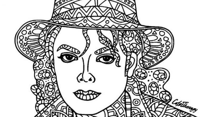 Coloriage De Michael Jackson Michael Jackson Coloring tout Coloriage De Michael Jackson