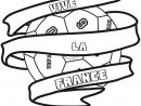 Coloriage De Soutien Des Bleus Euro 2016 encequiconcerne Coloriage Equipe De Foot