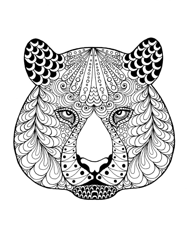 Coloriage De Tigre À Telecharger Gratuitement – Coloriage intérieur Coloriage Herisson A Imprimer Gratuit