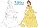 Coloriage De Toutes Les Princesse Disney A Colorier pour Dessin À Imprimer Princesse Disney
