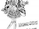 Coloriage Des Personnages De Monster High - Nouvelle pour Dessin A Imprimer Monster High