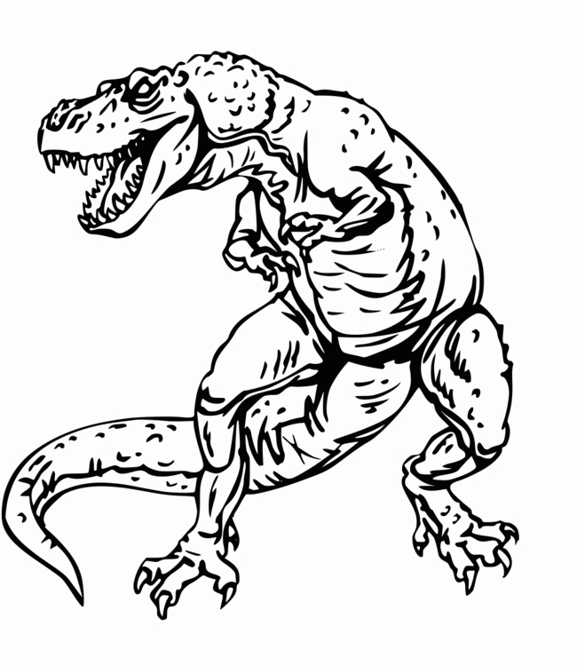 Coloriage Dinosaure intérieur Coloriage Dinosaure