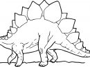 Coloriage Dinosaure Stégosaure À Imprimer encequiconcerne Coloriage Dinosaure À Imprimer Gratuit