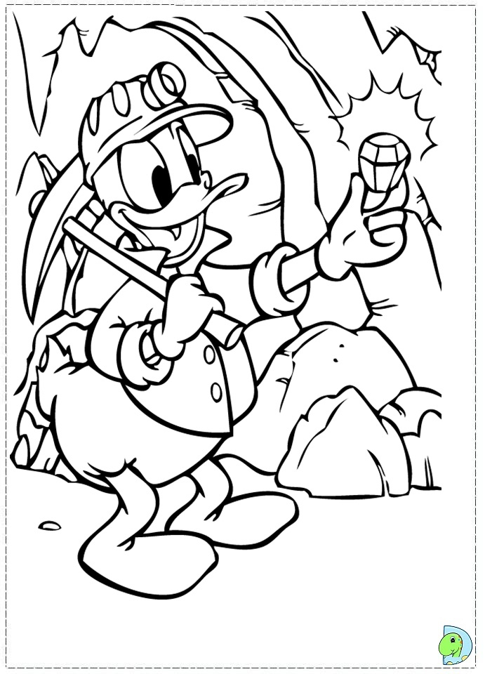 Coloriage Donald Duck À Imprimer Pour Les Enfants – Cp10019 tout Coloriage Donald Duck