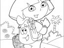 Coloriage Dora - Dessins - Activités Pour Enfants - Petits encequiconcerne Tfou Gratuit
