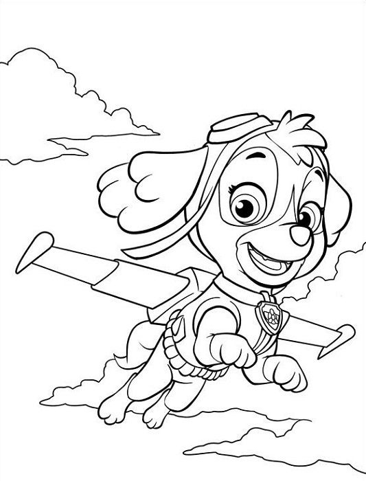 Coloriage Et Dessin Pat Patrouille – Coloriage Stella tout Coloriage En Ligne Pat Patrouille