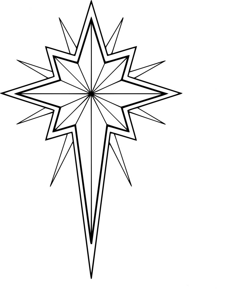Coloriage Etoile De Noel À Imprimer Sur Coloriages destiné Coloriage Étoile Filante