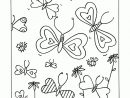 Coloriage Fête Des Mères, Papillons Cœurs pour Coloriage De Fete Des Mere