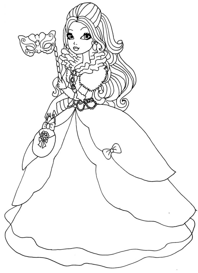 Coloriage Fille De Blanche Neige À Imprimer serapportantà Coloriage Fille