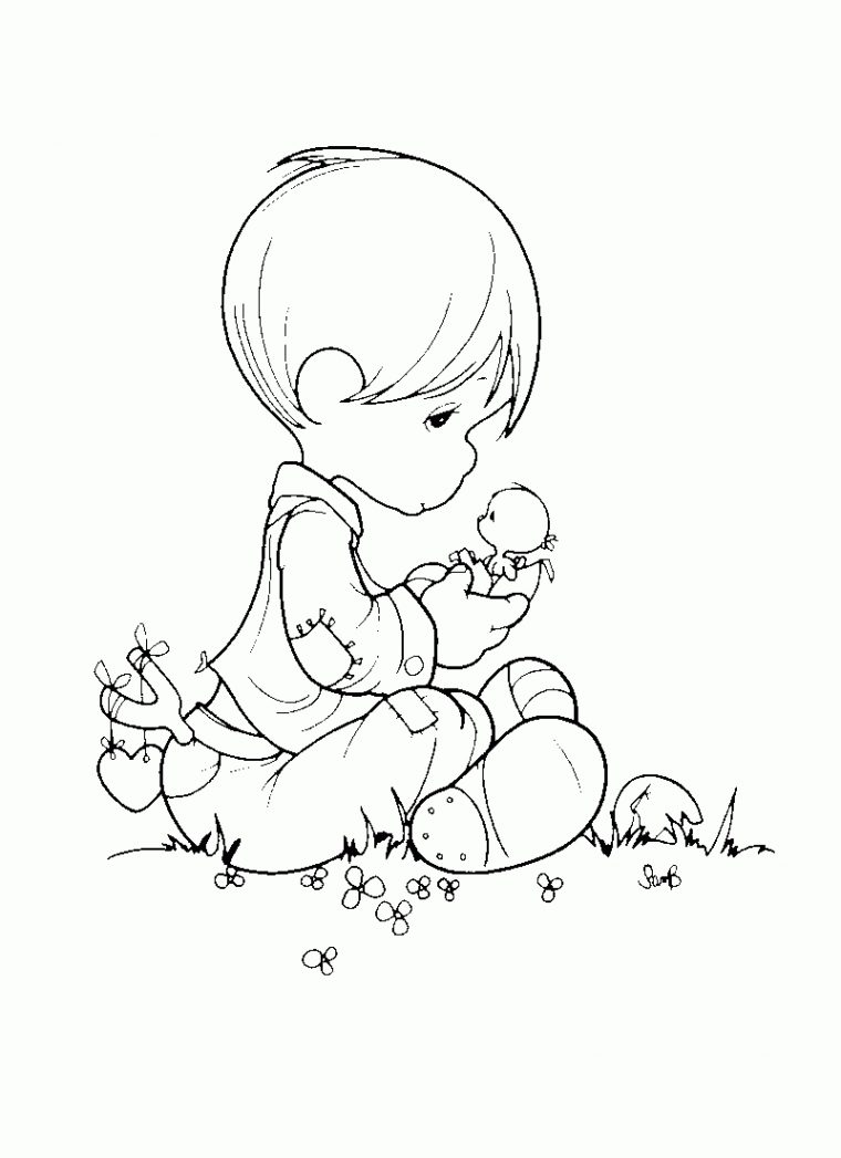 Coloriage Fille Printemps Gratuit 11493 – Printemps destiné Coloriage À Imprimer Enfant