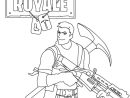 Coloriage Fortnite Battle Royale À Imprimer | Coloriage serapportantà Coloriage A Imprimer Fortnite