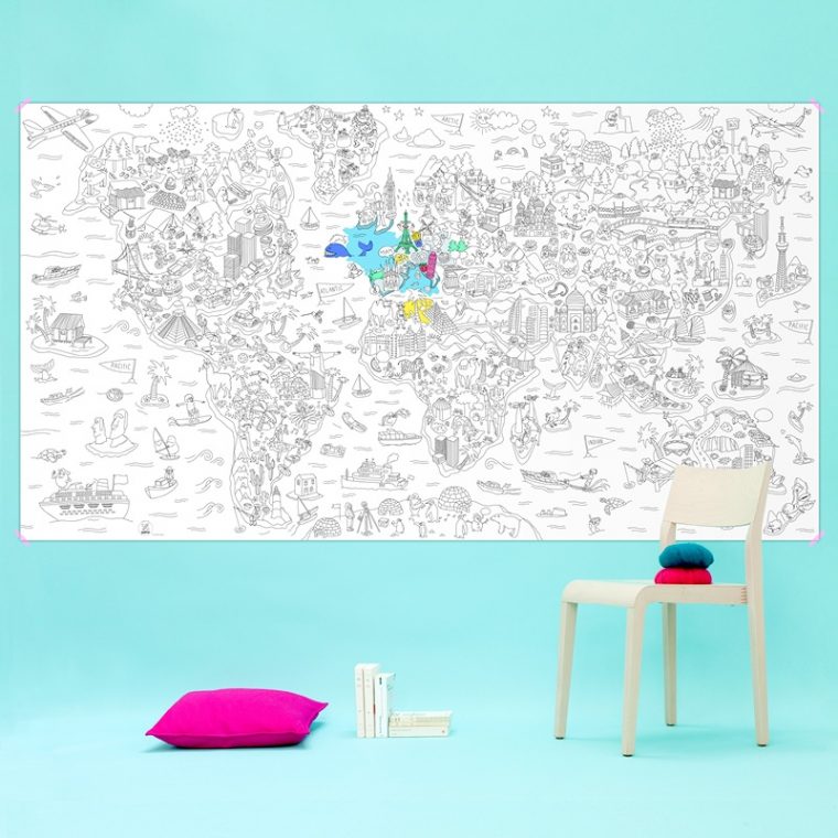 Coloriage Geant Atlas Omy Omy5Gc-At : Concept Store Street intérieur Omy Coloriage Geant
