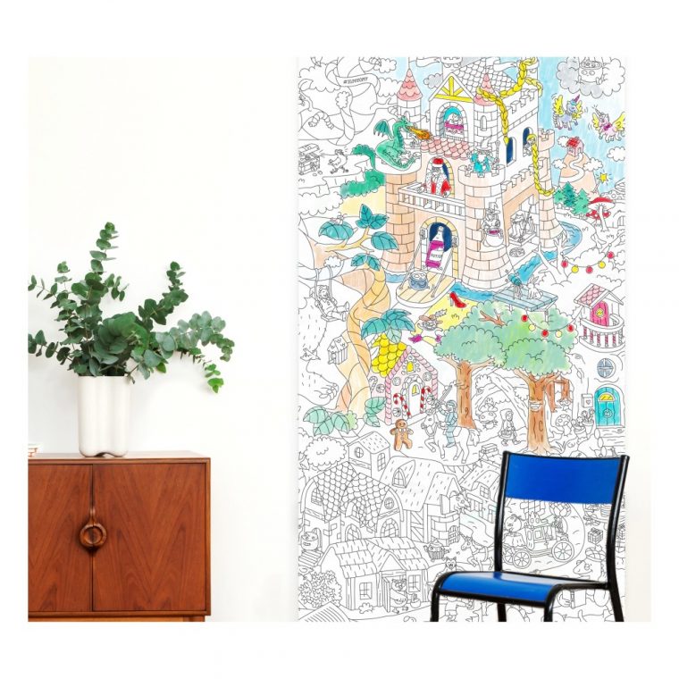 Coloriage Géant Contes Et Féerie Omy Jouet Et Loisir Enfant avec Omy Coloriage Geant