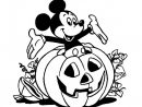 Coloriage Halloween, Citrouille Et Mickey Dessin Gratuit À concernant Dessin Halloween À Imprimer Gratuit