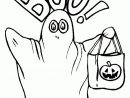Coloriage Halloween Deguisement Fantome Sur Hugolescargot avec Dessin Fantome