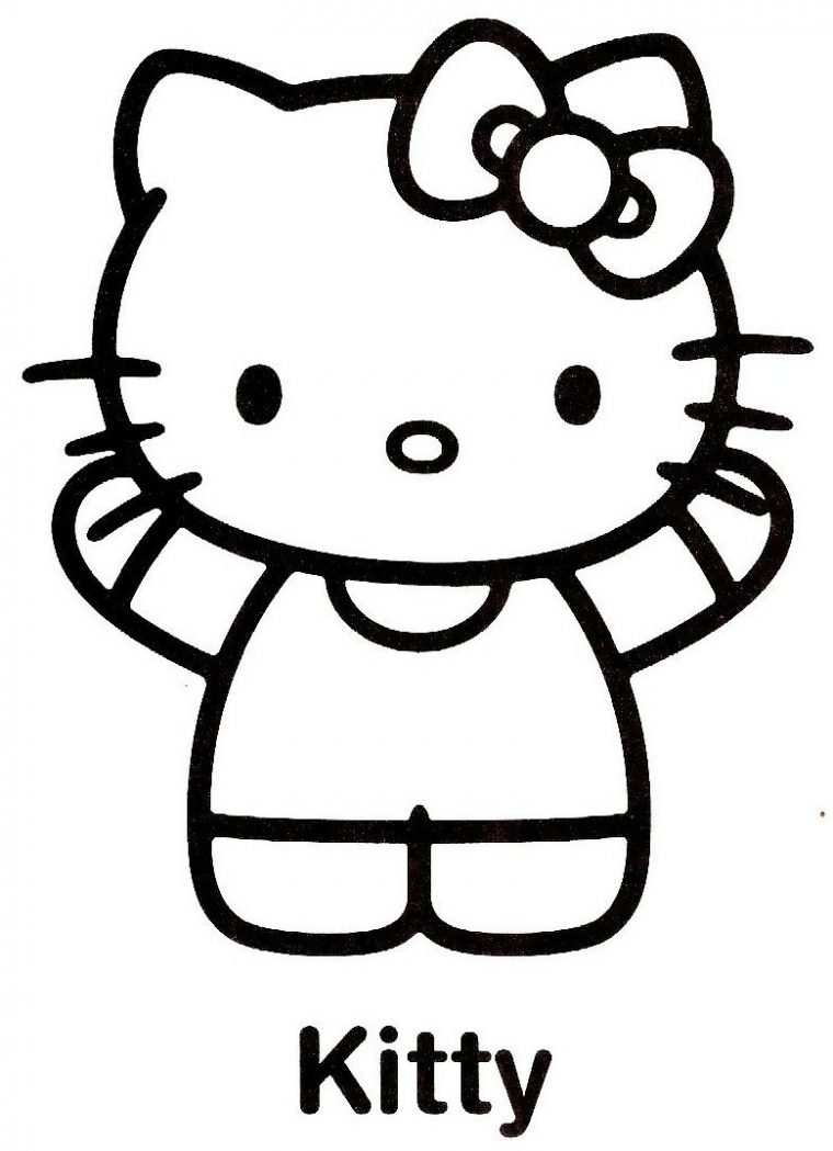 Coloriage Hello Kitty – 19 concernant Coloriage A Imprimer Hello Kitty