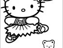 Coloriage Hello Kitty À Colorier - Dessin À Imprimer (Avec destiné Coloriage À Imprimer Hello Kitty Sirène