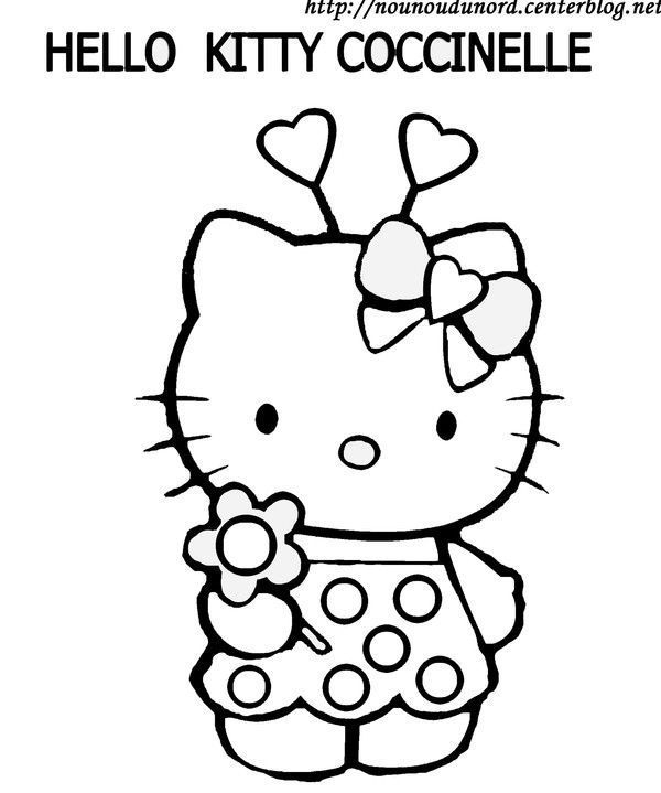 Coloriage Hello Kitty A Imprimer encequiconcerne Coloriage À Imprimer Hello Kitty Sirène