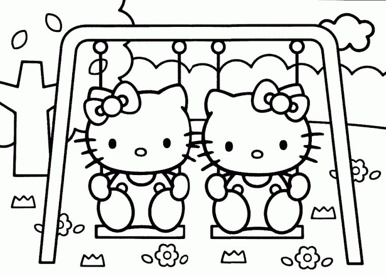 Coloriage Hello Kitty À Imprimer Gratuit | Liberate avec Coloriage À Imprimer Hello Kitty Sirène