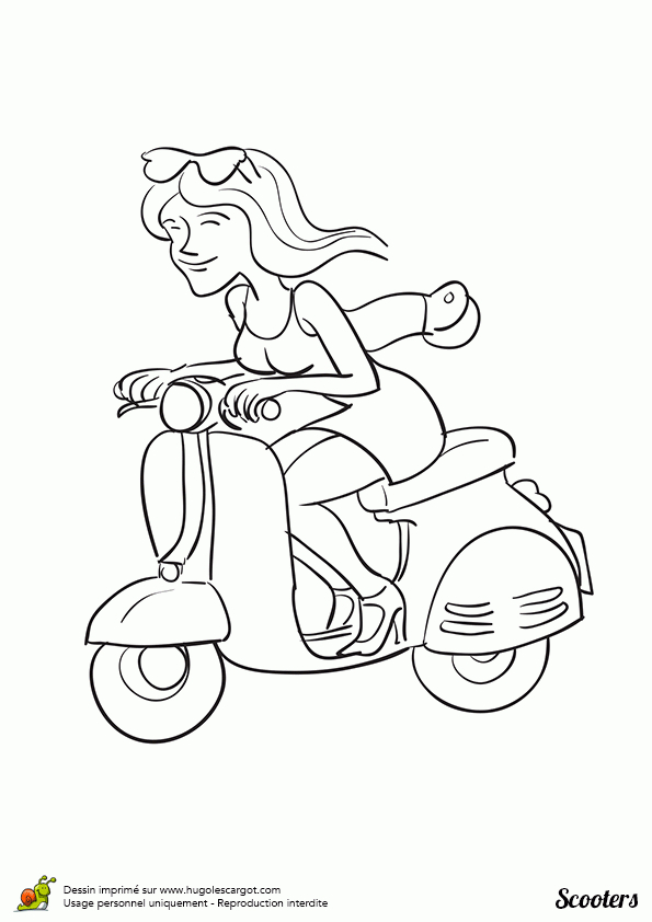 Coloriage Jeu Fille Scooter Sur Hugolescargot tout Un Jeu De Coloriage Coloriage Jeu Fille Scooter Sur Hugolescargot tout Un Jeu De Coloriage