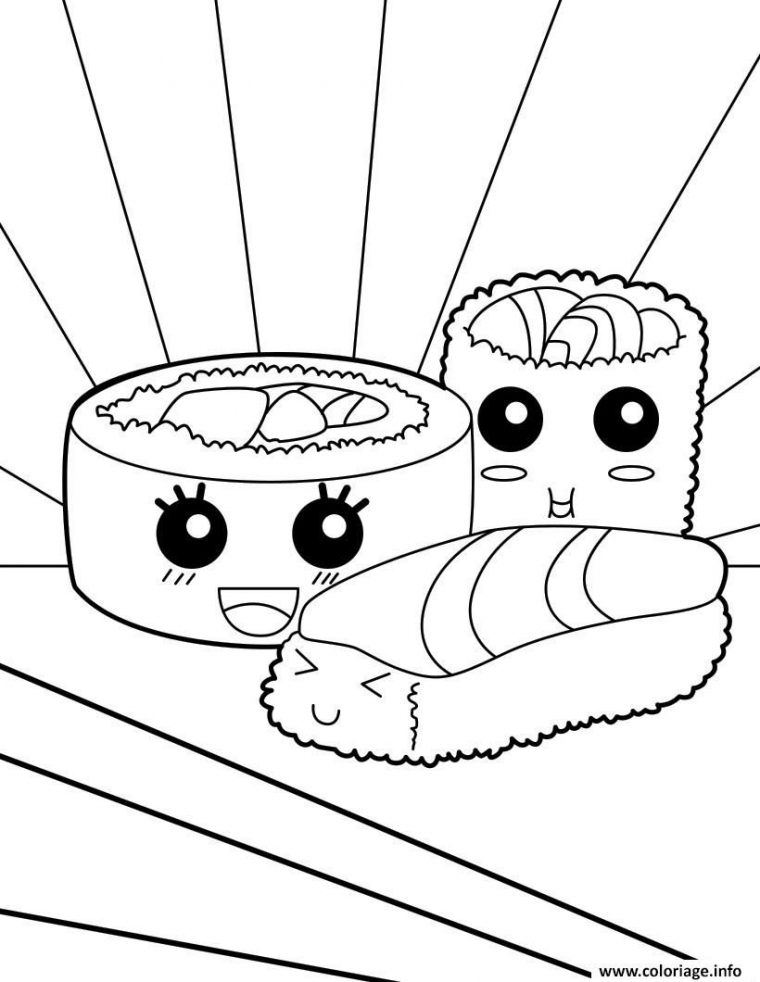 Coloriage Kawaii Food Sushi À Imprimer | Coloriage, Dessin à Coloriage Kawaii Coloriage Kawaii Food Sushi À Imprimer | Coloriage, Dessin à Coloriage Kawaii