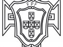 Coloriage La Fédération Portugaise De Football à Ecusson Des Equipes De Foot