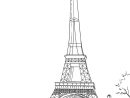 Coloriage La Tour Eiffel À Imrimer Et À Colorier In 2020 intérieur Tour Effel Dessin