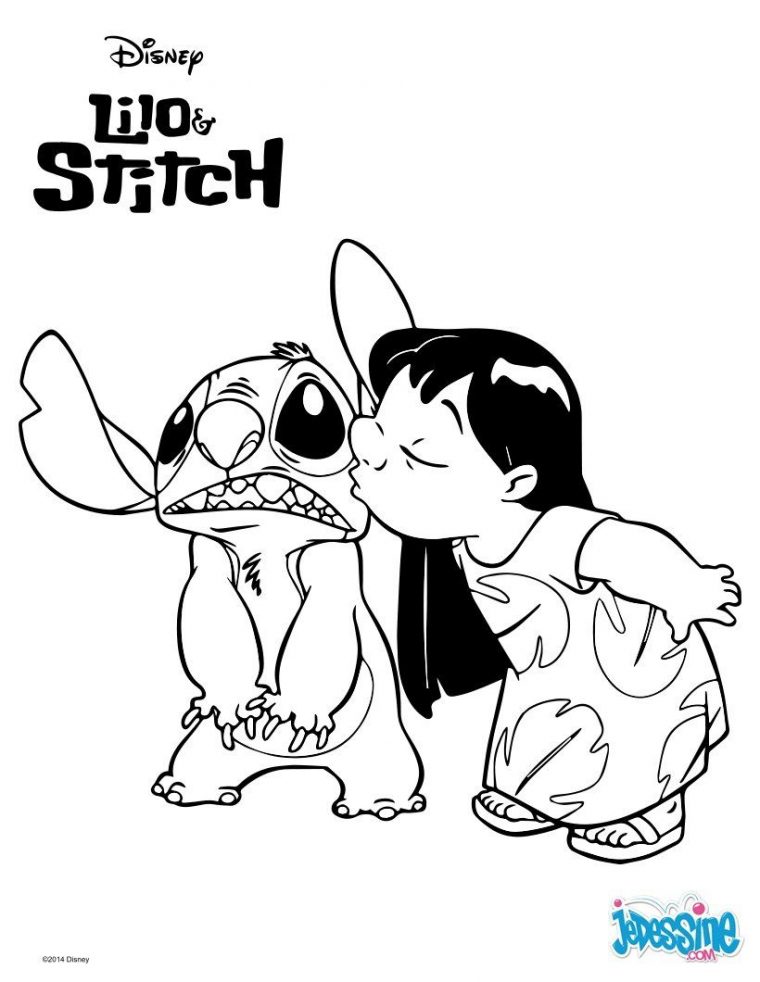 Coloriage Lilo Et Stitch | My Blog intérieur Coloriage A Imprimer Disney Stitch