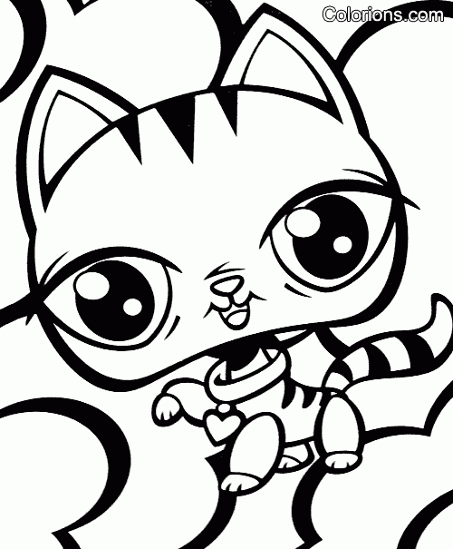 Coloriage Littlest Pet Shop Imprimer pour Coloriage Petshop À Imprimer