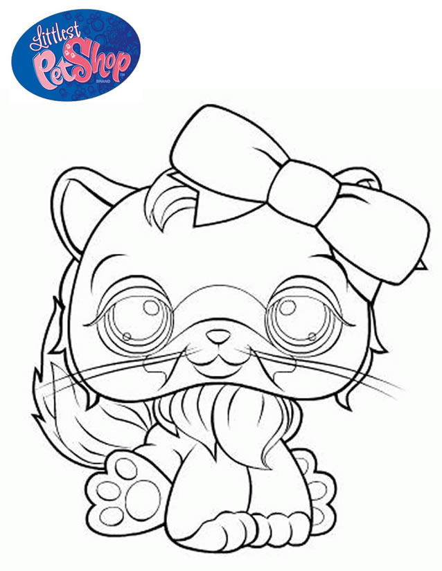 Coloriage Littlest Pet Shop Sur Coloriage À Imprimer Du Net intérieur Coloriage Petshop À Imprimer