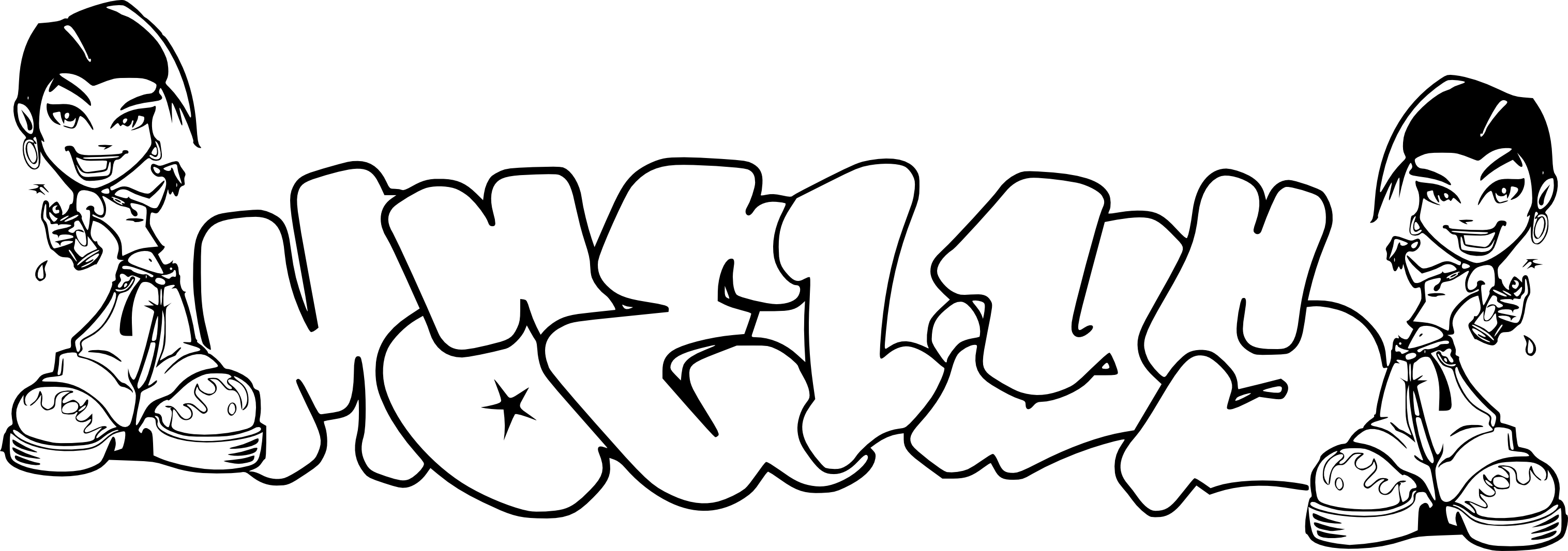 Coloriage Maelys À Imprimer tout Dessin Tag A Imprimer