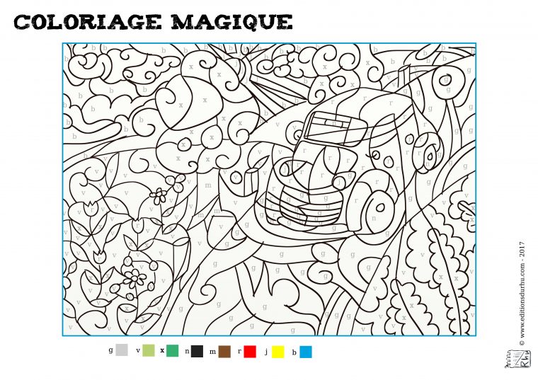 Coloriage Magique #3 – Maison Du Rhu intérieur Coloriage Magique Adulte À Imprimer