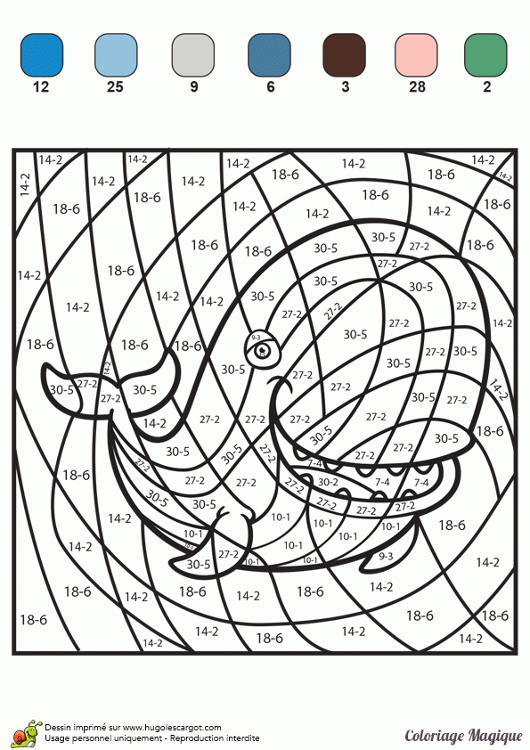 Coloriage Magique À Colorier – Dessin À Imprimer encequiconcerne Coloriage Magique Addition Ce1 À Imprimer