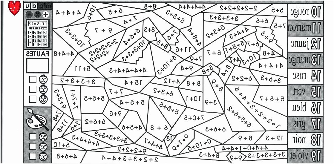 Coloriage Magique Ce1 Addition . 15 Ordinaire Coloriage serapportantà Coloriage Magique Addition Ce2