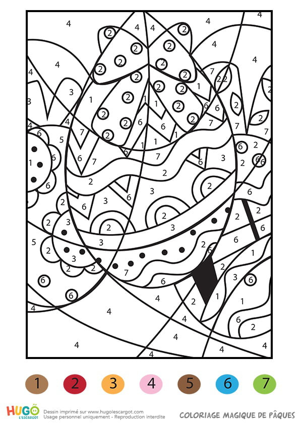 Coloriage Magique D'Œufs De Pâques à Coloriage Magique Paques Imprimer Coloriage Magique D'Œufs De Pâques à Coloriage Magique Paques Imprimer