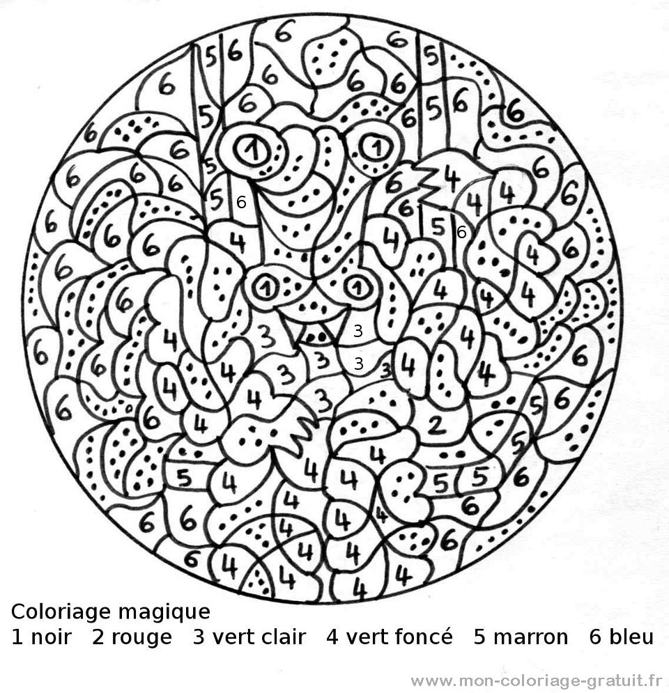 Coloriage Magique Maternelle Cp - Mon Coloriage En Ligne avec Coloriage Magique À Imprimer Gratuit