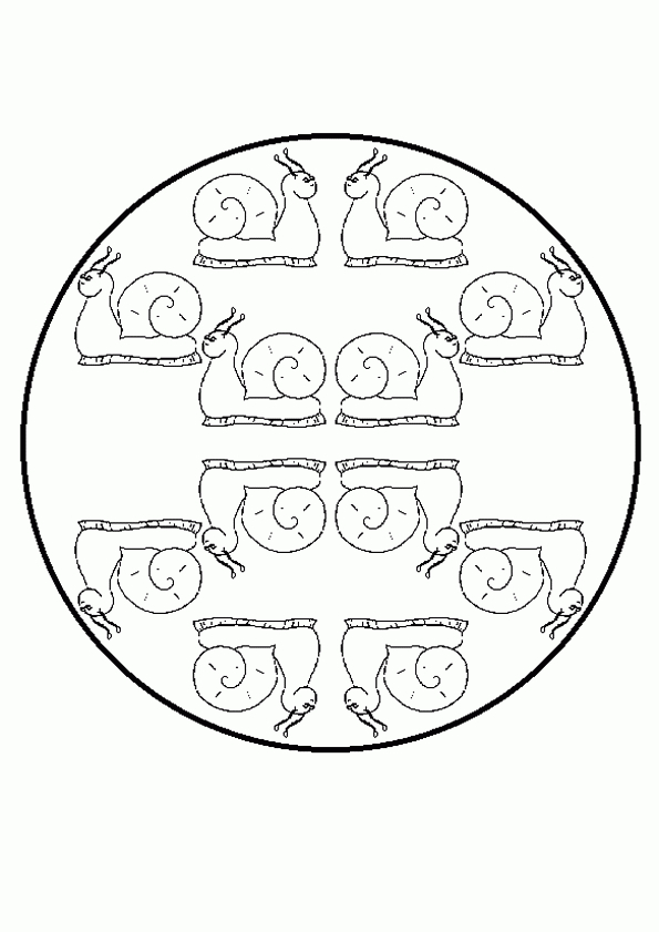 Coloriage Mandala Escargots Sur Hugolescargot concernant Hugo L Escargot Jeux