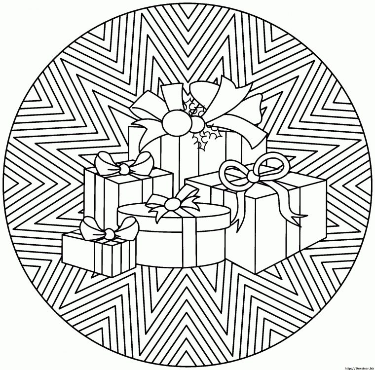 Coloriage Mandala Noel – Recherche Google | Mandala Noel tout Imprimer Coloriage Mandala