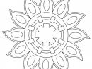 Coloriage Mandala Soleil Pour Adulte Dessin Gratuit À Imprimer serapportantà Mandala À Colorier En Ligne