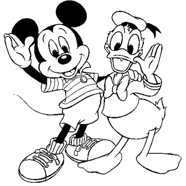 Coloriage Mickey Mouse En Ligne Gratuit À Imprimer avec Dessin À Colorier Mickey