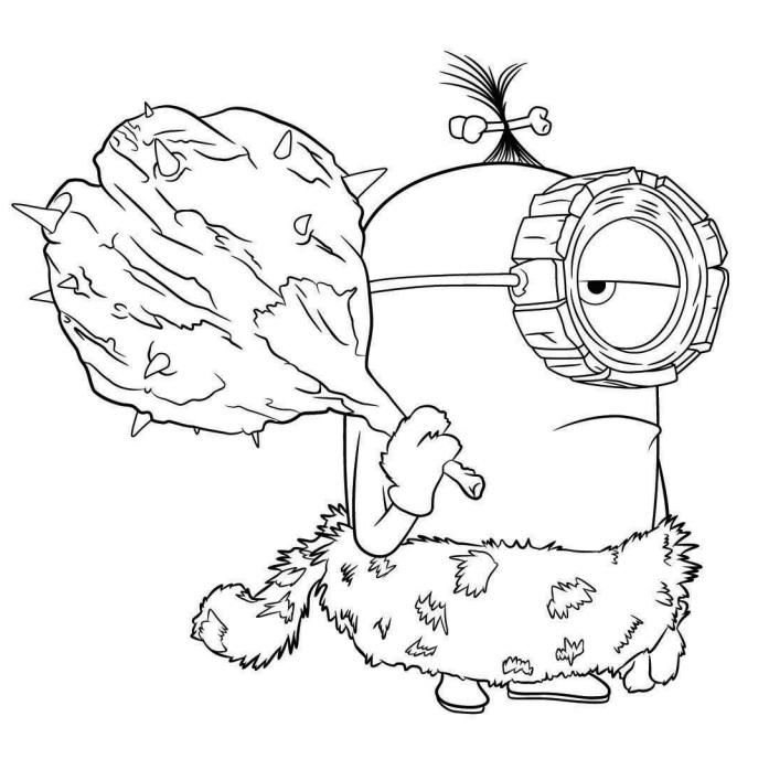 Coloriage Minions À Imprimer (Moi, Moche Et Méchant) intérieur Coloriage A Imprimer Minion Gratuit