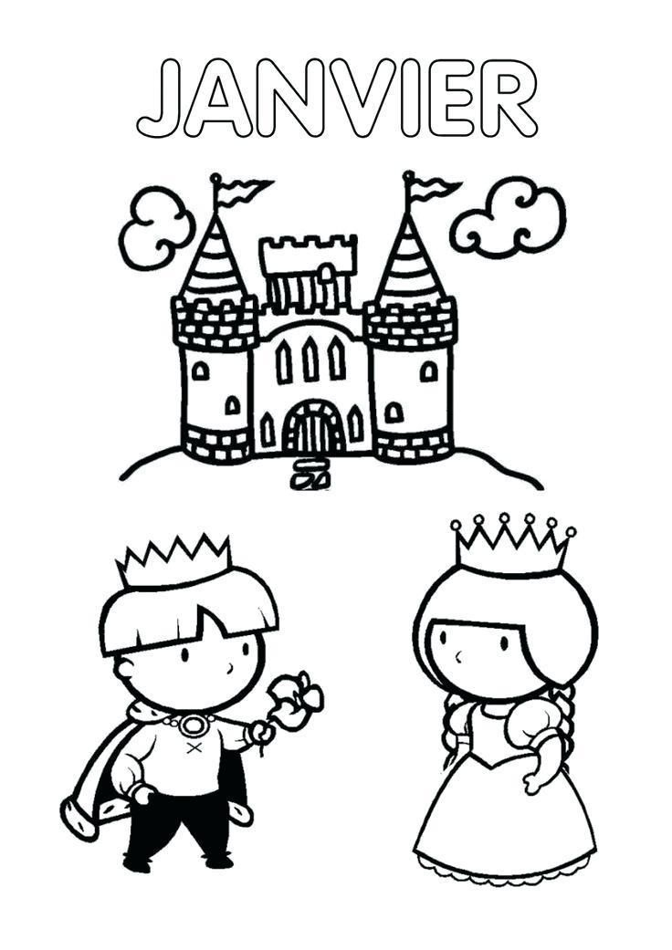 Coloriage Mois De Janvier Maternelle | Coloring Pages destiné Coloriage De Janvier