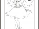 Coloriage Monster High À Imprimer Pour Les Enfants - Cp18401 pour Monster High Jeux De Coloriage